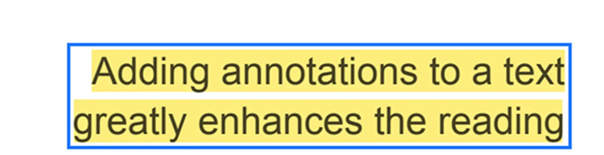 Highlight text