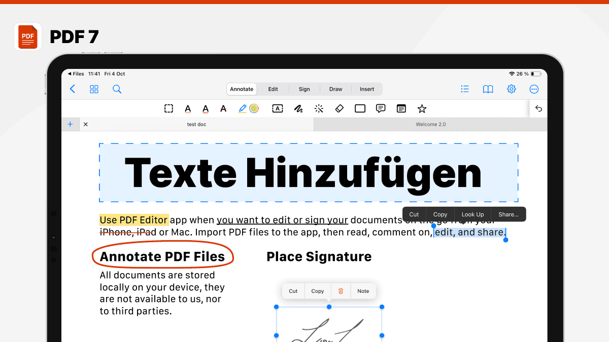 ipad pdf bearbeiten