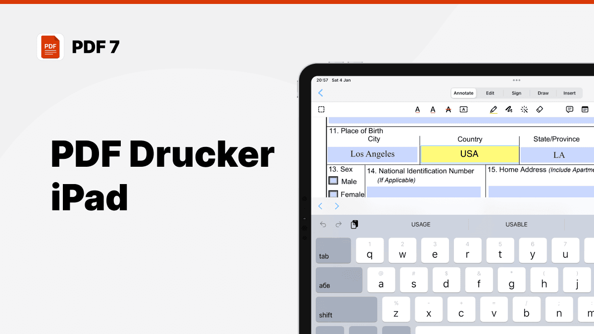 pdf drucker ipad 